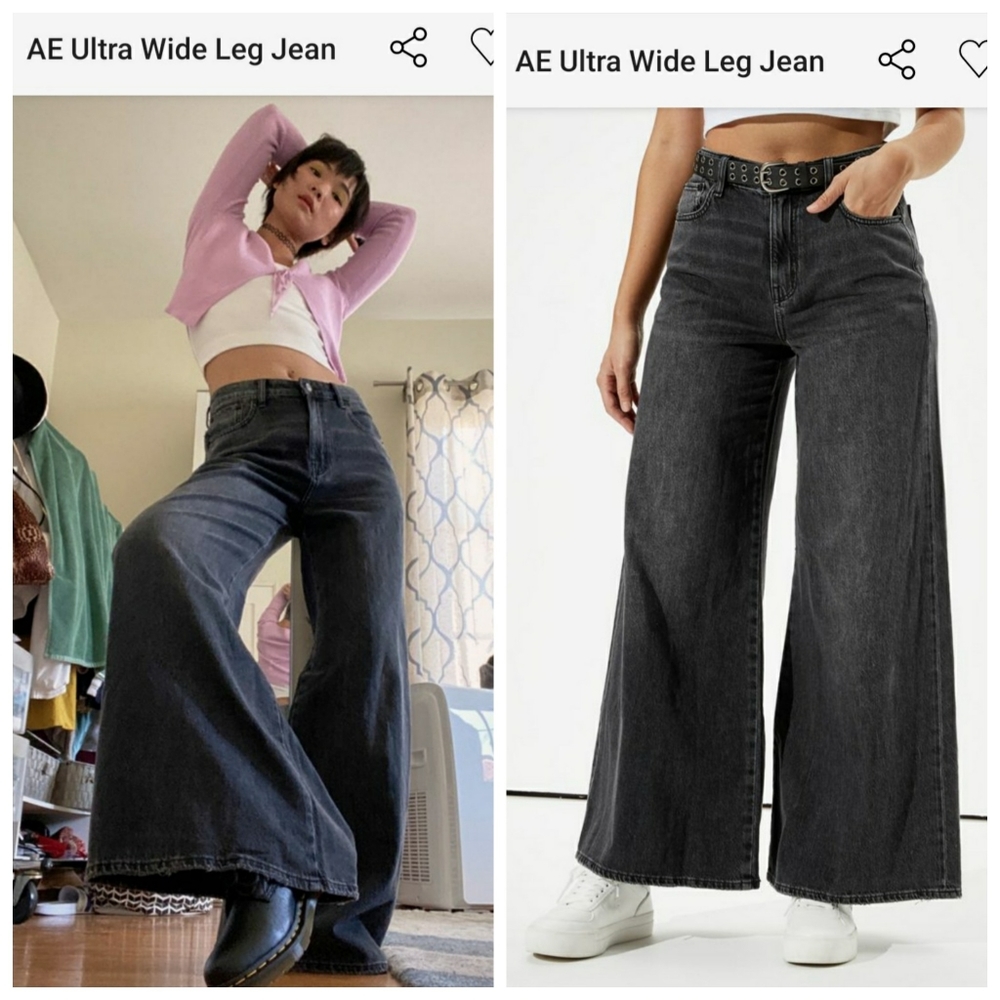 NWOT American Eagle Ultra Wide Leg Jeans